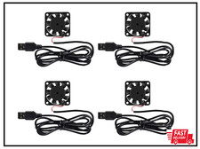 4 Pack USB Brushless Cooling Fan 40mm High Performance DC 4PCS, 5V USB(4010) picture