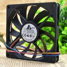 DELTA 9015 9CM 12V 0.12A AFB0912LB Inverter Chassis Cooling Industrial Fan PWM picture