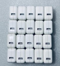 Lot Of 20 - Apple 12W USB Power AC Adapter/Charger Bricks & 20 Lightning Cables picture
