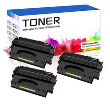 3PK Q7553X 53X Toner Cartridge Fits For HP Laserjet P2015d P2015 M2727NFS MFP picture