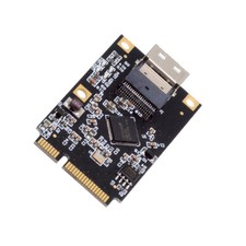 PCI Express Mini PCI-E to Slimline SFF-8654 SATA 3.0 Four Ports Adapter for SSD picture