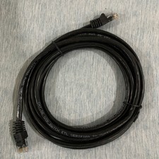 NEW Monoprice Booted Cat 5E Ethernet Patch Cord Black 10 ft. Part #3384 picture