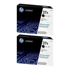 HP 37X Black High Yield Toner Cartridge (CF237X), Pack of 2 picture