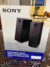 Sony SRS-A50 Classic Compact Multimedia Active Speakers for PC/Computer Vintage picture