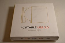 YOTUO Portable USB 3.0 Interface Drive (Black) External DVD Drive SY-IDD023 picture