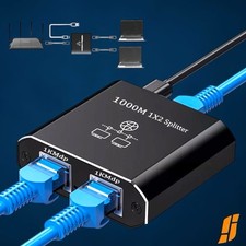 RJ45 Ethernet Splitter 1 to 2，Network Splitter picture