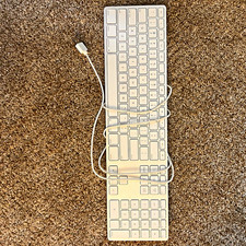 Matias FK318S Wired USB Aluminum Keyboard, Enhanced Function Keys Silver/White picture