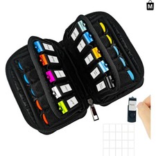 20-Slot Neoprene Flash Drive Storage Case - Keep Your USB Drives Safe picture