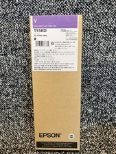 GENUINE EPSON T55KD VIOLET INK Date: October 2027 picture
