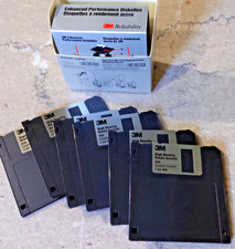Set of Six New 3M Enhanced Performance Diskettes (1994), opened package picture