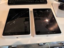 TWO iPad 8th Generation tablets (32GB, WiFi) - Cracked Screens But Working picture