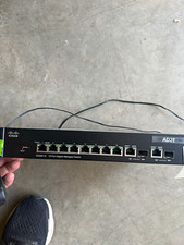 Cisco SG300-10 10-Port Gigabit Fully Managed Layer 3 Switch w/ 2 SFP picture