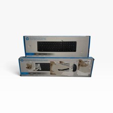 2- Pack HP 320MK Wireless Keyboard & Mouse & HP 320K Keyboard New (Damaged Box) picture
