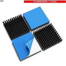 Versatile 4PCS Aluminum Heatsink Kit with Thermal Adhesive for Efficient Cooling picture