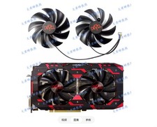 For POWERCOLOR DATALAND RX580 590 Red Devil Graphics Card Cooling Fan picture