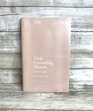 IBM 1983 Disk Operating System Users Guide by Microsoft Corp. Vintage Computer M picture