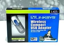 VINTAGE LINKSYS WIRELESS COMPACT USB ADAPTER WUSB12 OPEN BOX picture