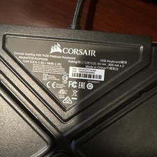 Corsair K95 RGB PLATINUM Cherry MX Speed CH-9127014-NA Wired Keyboard picture