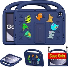 Navy Blue Shockproof Case for 11 Inch Samsung Galaxy Tab A9+/A9 Plus with Handle picture