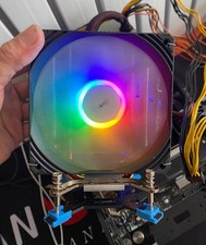 ProArtist E3 RGB CPU Air Cooler 4 Copper Heat Pipes Desktop Processor Heatsink picture