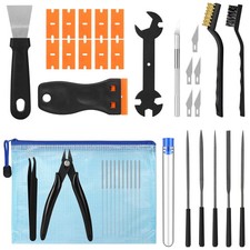 38-Piece 3D Printer Tool Kit with Cleaning, Finishing, and Removal Tools picture