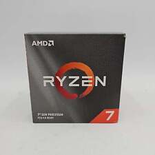 New AMD Ryzen 7 3rd Gen 3700X 8 Core 16 Thread Processor 3.6GHz 100-100000071BOX picture