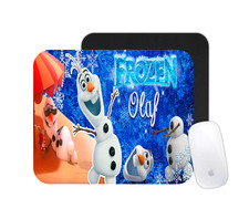 Frozen Snowman Mouse Pad | Olaf Cartoon Desk Mat | Custom Winter Gift picture