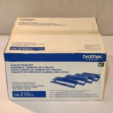 Brother DR-210CL Drum Unit Set 4 Piece Set Genuine New Sealed Box picture