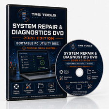 System Repair Diagnostics DVD 2026 Bootable PC Utility Disc Physical Media picture