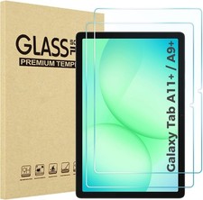 Ultra-Thin Tempered Glass Screen Protectors for Galaxy Tab A11/A9 Plus 11 Inch picture
