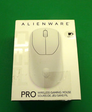 GENUINE Alienware PRO Wireless Gaming Mouse WHITE Dell THJPV picture