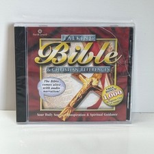 Talking Bible & Christian References CD-ROM Win 98+ Cracked Case Sealed picture
