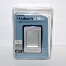 Maxtor OneTouch 4 Mini External Hard Drive 160Gb USB 2.0 NEW picture