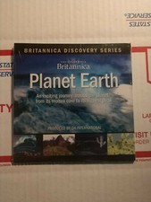 Encyclopedia Britannica Planet Earth CD by QA International Discovery Series NEW picture