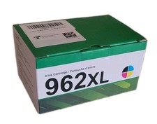 Ink Cartridge Replacement For 962xl CMYK 4 Pack Exp: 05-2027 picture
