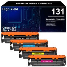 4x CRG131 Toner Cartridge For Canon 131 ImageCLASS MF8280Cw MF624Cw 628CW picture