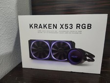 NZXT Kraken X53 240mm Radiator RGB All-in-one CPU Liquid Cooling System New NIB picture