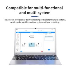 Customizable USB Keypad Recording Game Office Copy Paste Shortcut With Magn AGVU picture