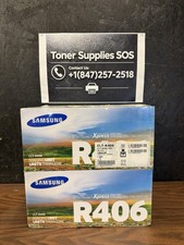 2-Pack Genuine Samsung CLT-R406 SU403A Imaging Drum Unit OEM NEW SEALED picture