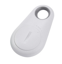 Water Drop Bluetooth-compatible Anti Lost Object Finder, White Opp picture