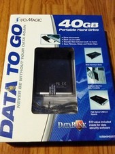 I/OMAGIC IUSB40HD25TG DATA TO GO HARD DRIVE picture