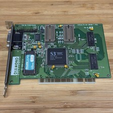 Diamond Stealth 64 DRAM T 1MB PCI VGA Video Card S3 Trio64 Tested Working picture