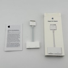 Original Apple MD098ZM/A A1422 Adapter Converter 30-pin Digital AV to HDMI 2Gen picture