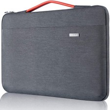 14-15 Inch Protective Laptop Sleeve with Handle, Grey for Your Device picture