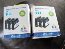 Dataproducts Ink Compatible With HP 933 Cyan, Magenta And Yellow 2 Packs Sealed  picture