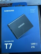 SAMSUNG T7 PORTABLE SSD  2TB MU-PC2T0T BRAND NEW,SEALED picture