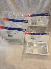 Leviton, 42777-1WA, Surface Mount Box, White, LOT OF 4, NEW picture