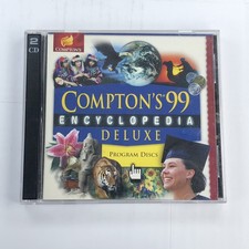 Compton's 99 Encyclopedia Deluxe Edition (PC, 1998) 2-Disc Set Mindscape picture