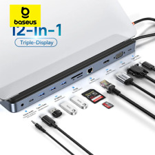 Baseus USB C Hub to HDMI USB 3.0 Docking Station for Macbook Pro PD 100W/60W picture