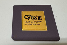 Cyrix III-600MHZ 1.9V CPU 100MHz Bus high collection value Never used picture